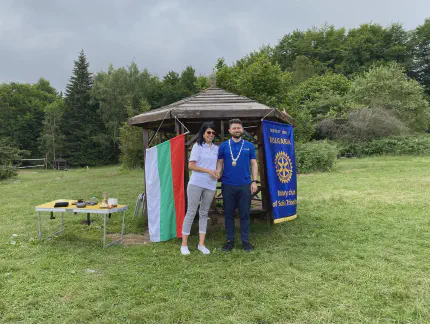 Wechsel der Halskette für das Rotary-Jahr 2023/2024